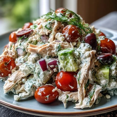 Tzatziki Chicken Salad