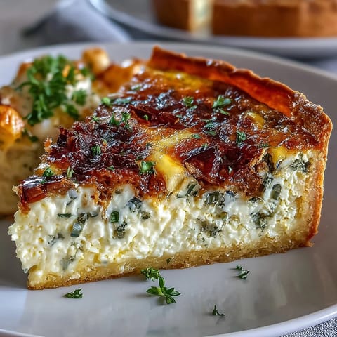 Spring Brunch Quiche Leeks