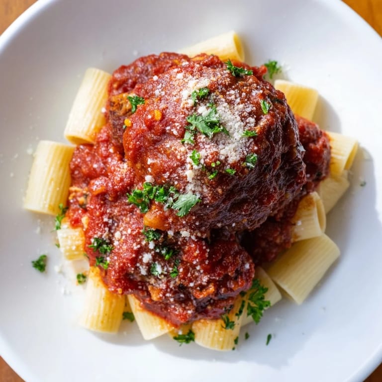 A comforting plate of tender turkey meatballs, perfectly paired with fluffy rice for a tasty meal.