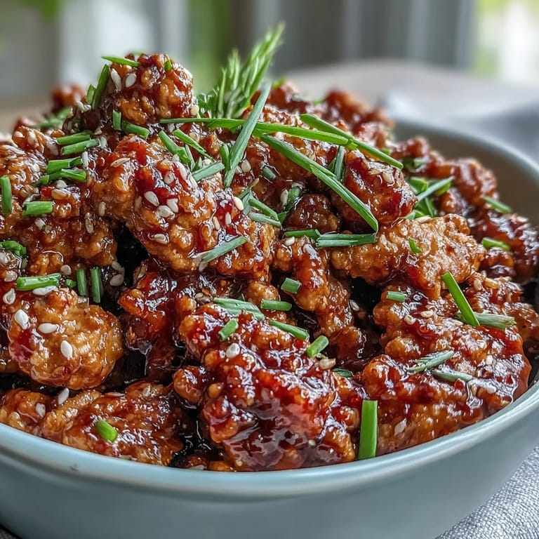 Fragrant garlic and ginger sizzle as lean turkey browns in a glossy, spicy-sweet sauce in a hot skillet.