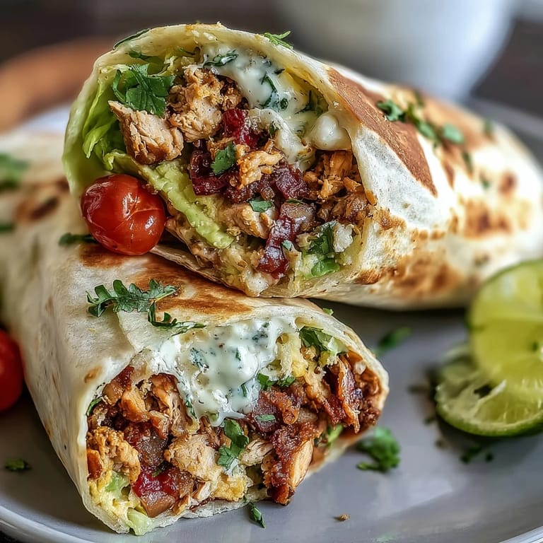 Colorful turkey taco lettuce wraps packed with fresh veggies, herbs, and zesty spices for a quick healthy dinner.  