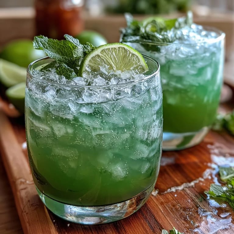 A refreshing non-alcoholic margarita mocktail, bursting with zesty lime and orange, perfect for festive Cinco de Mayo celebrations