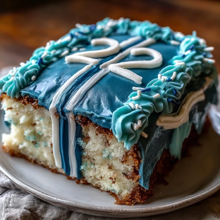 Vibrant graduation sports jersey cake with fondant details, showcasing personalized name and numbers in the graduates school colors.