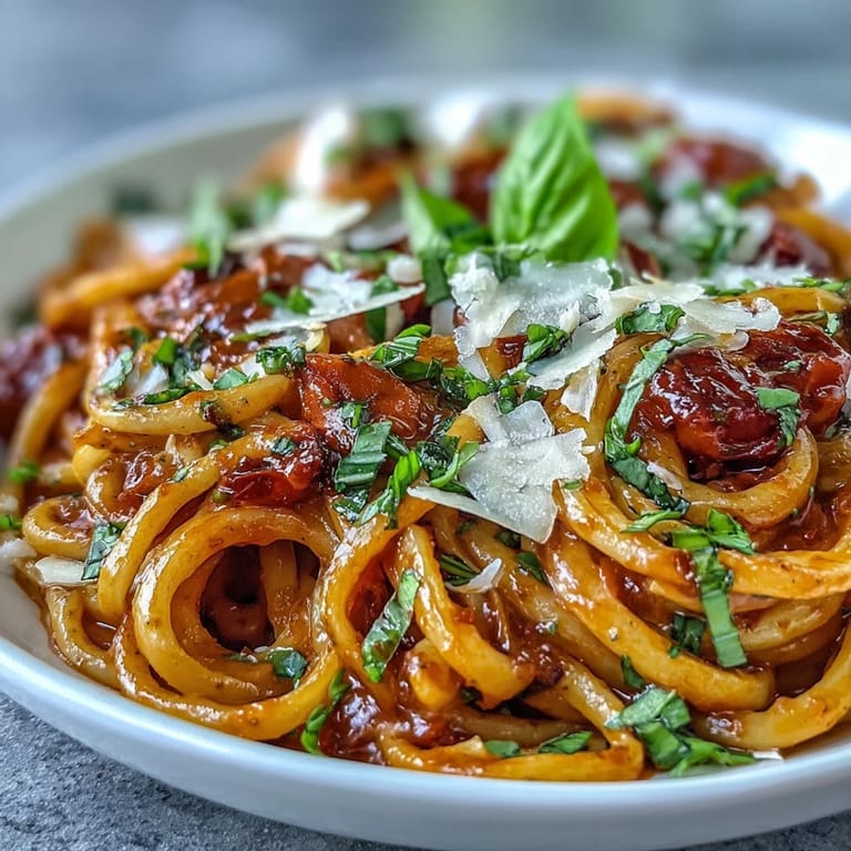 Melted Parmesan cheese coats al dente pasta in this one-pot dish.