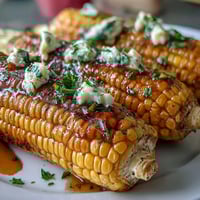 Juicy, tender microwave corn on the cob with bright yellow kernels, ready in just 5 minutes for a quick summer side dish.